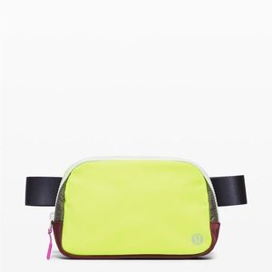 Rare Lululemon neon everywhere belt bag
